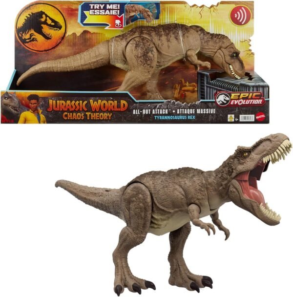 Jurassic World Chaos Theory All-Out Attack Tyrannosaurus Rex