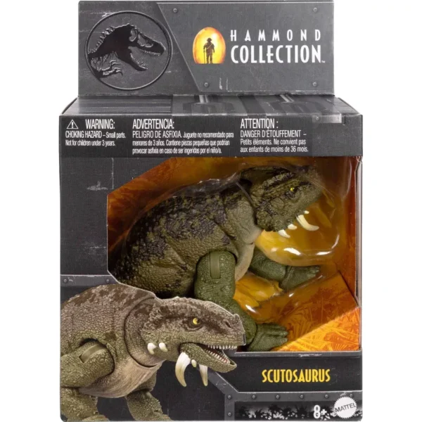 Jurassic World Hammond Collection Scutosaurus Dinosaur Action Figure
