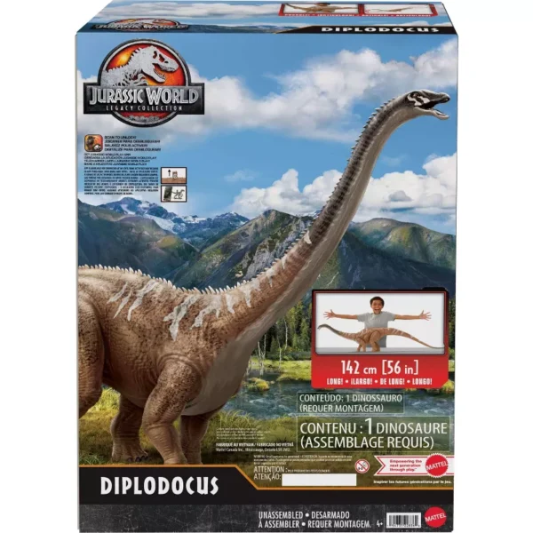 Jurassic World Legacy Collection Diplodocus Large Dinosaur Action Figure