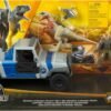Juguetes Dinosaurios Jurassic World Search 'n Smash Truck Set con Atrociraptor y vehiculo2 Jurassic World Search 'n Smash Truck Set con Atrociraptor y vehiculo