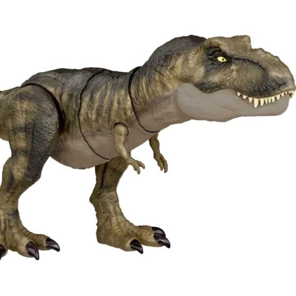 Jurassic World Toys Dominion Thrash and Devour Tyrannosaurus Rex Action Figure with Sound & Motion
