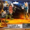 Jurassic World Dominion Claire & Dilophosaurus Dinosaur Figure Pack2 Jurassic World Dominion Claire & Dilophosaurus Dinosaur Figure Pack