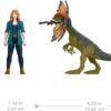 Jurassic World Dominion Claire & Dilophosaurus Dinosaur Figure Pack6 Jurassic World Dominion Claire & Dilophosaurus Dinosaur Figure Pack