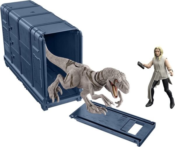 Jurassic World Dominion Release ‘N Rampage Soyona & Atrociraptor Pack