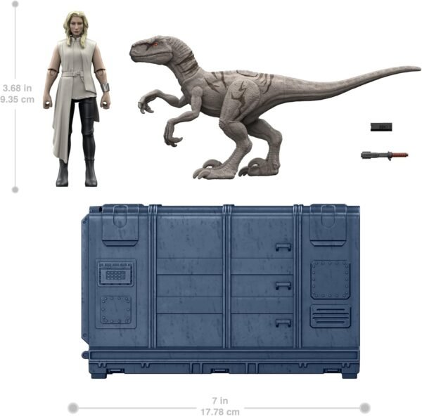 Jurassic World Dominion Release ‘N Rampage Soyona & Atrociraptor Pack