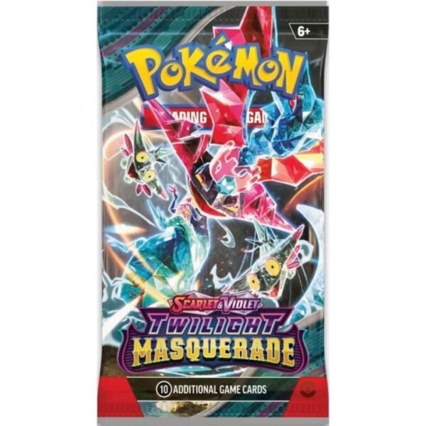 Pokemon TCG Scarlet & Violet 6 Twilight Masquerade Booster Pack - español