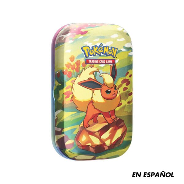 Scarlet & Violet 8.5 Prismatic Evolutions Mini Tin (Flareon) - español