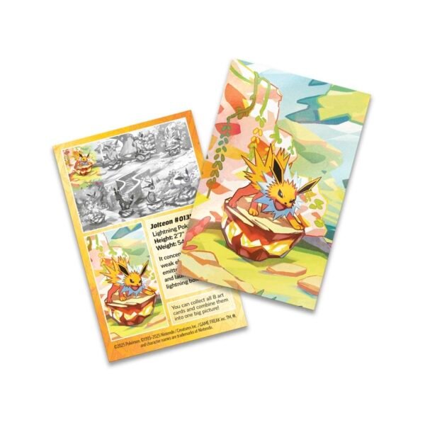 Scarlet & Violet 8.5 Prismatic Evolutions Mini Tin (Jolteon) - español