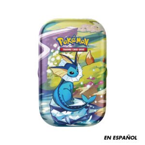 Pokemon TCG Scarlet and Violet 8.5 Prismatic Evolutions Evolutions mini tin Vaporeon 7 Scarlet & Violet 8.5 Prismatic Evolutions Mini Tin (Vaporeon) - español