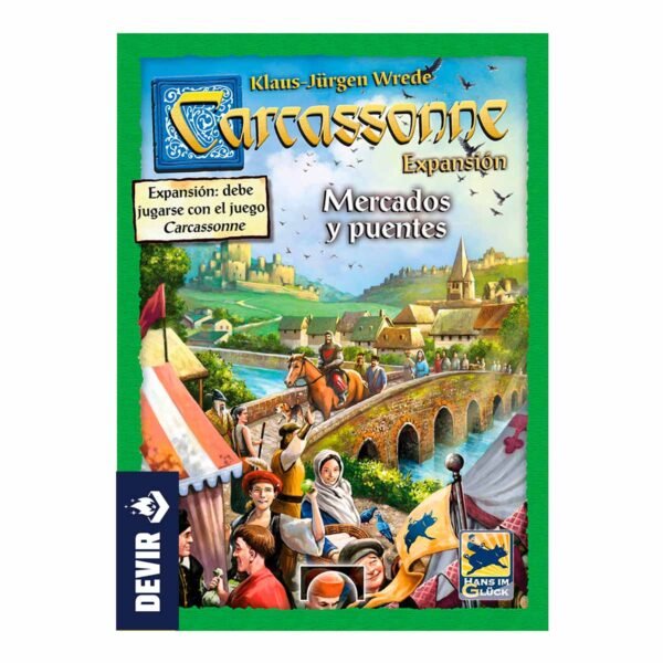 Carcassonne: Mercados y Puentes (Spanish)