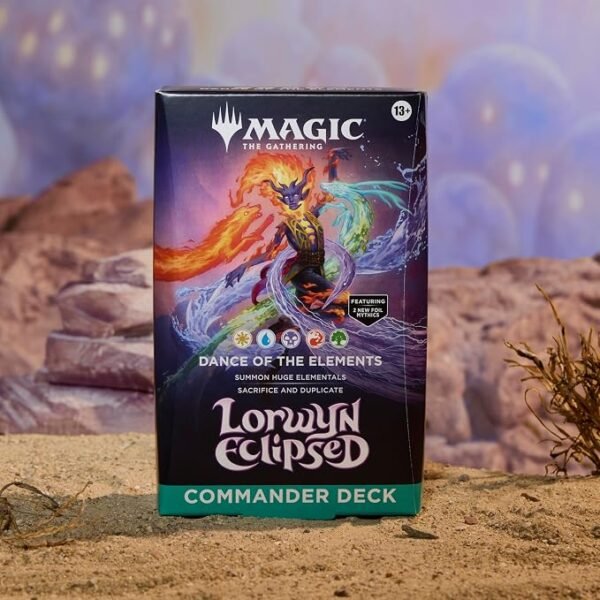 Magic The Gathering Lorwyn Eclipsed - Commander Deck 1 Magic the Gathering: Lorwyn Eclipsed - Dance of the Elements Commander Deck (English)