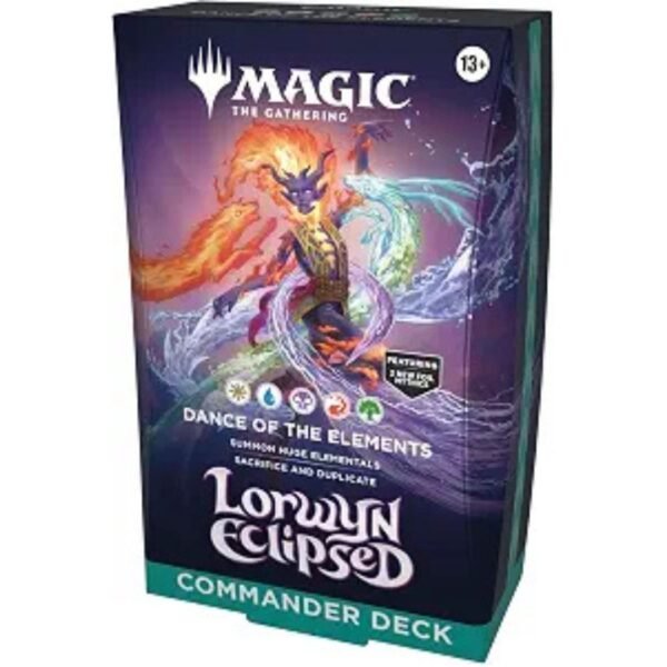 Magic The Gathering Lorwyn Eclipsed - Commander Deck 6 Magic the Gathering: Lorwyn Eclipsed - Dance of the Elements Commander Deck (English)