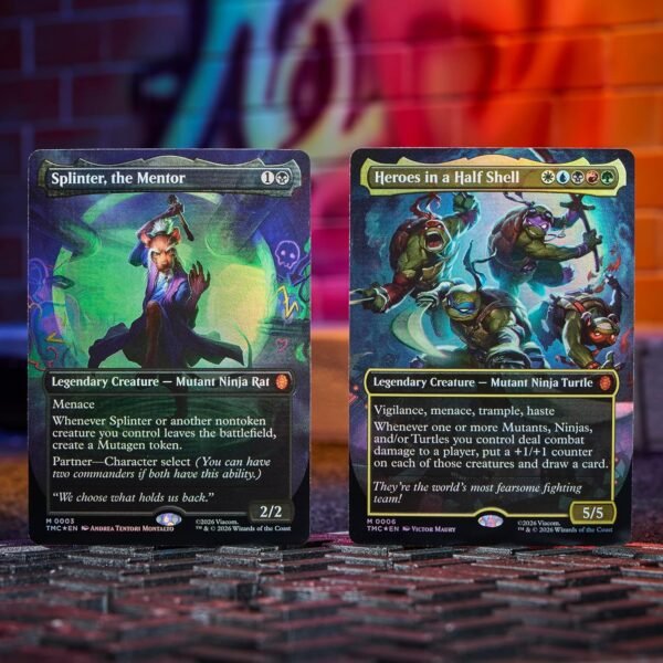magic-the-gathering-teenage-mutant-ninja-turtles-commander-deck-2 Magic the Gathering: Teenage Mutant Ninja Turtles Commander Deck (English)