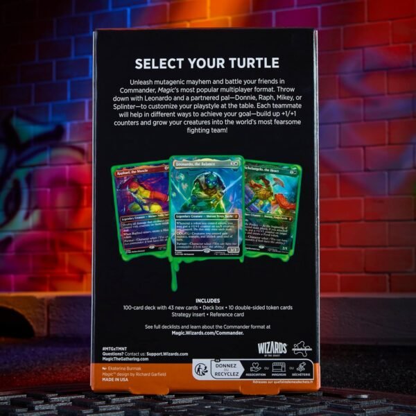 magic-the-gathering-teenage-mutant-ninja-turtles-commander-deck-5 Magic the Gathering: Teenage Mutant Ninja Turtles Commander Deck (English)