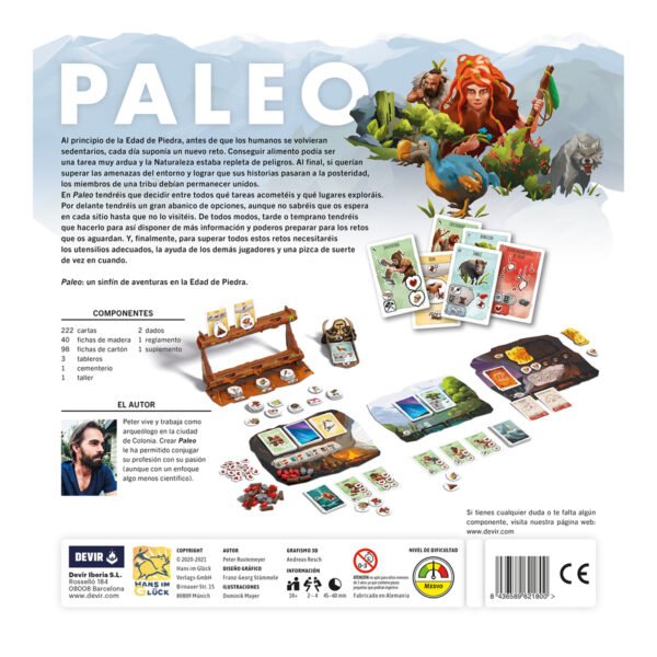 PALEO (juego de mesa) (2) PALEO (juego de mesa)-Spanish