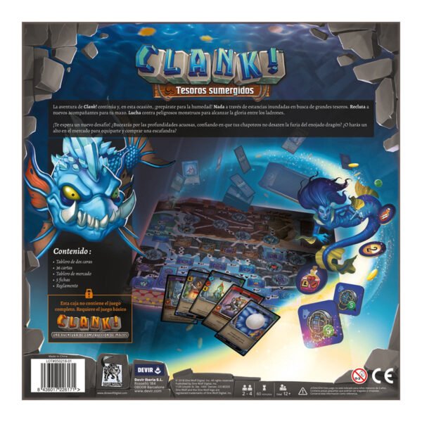 CLANK!: Tesoros Sumergidos - Spanish