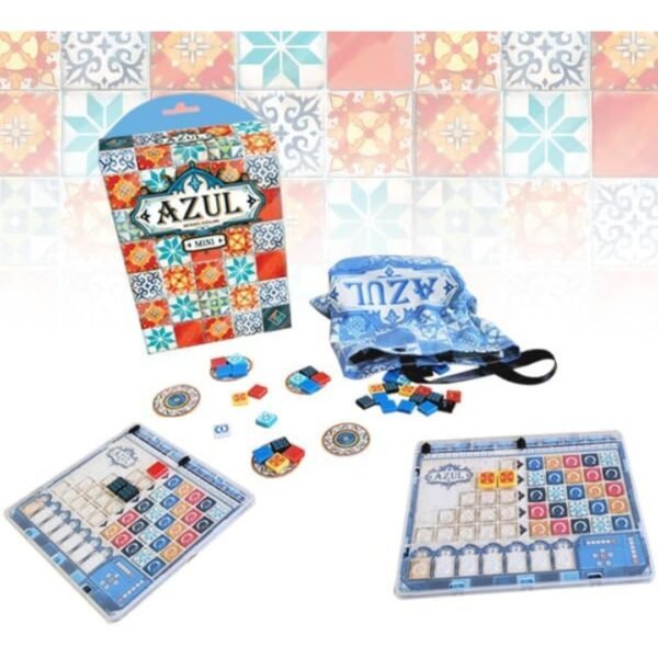 Azul Mini Juego de Mesa - Diversión Portátil 3 Azul Mini Juego de Mesa - Diversión Portátil-English