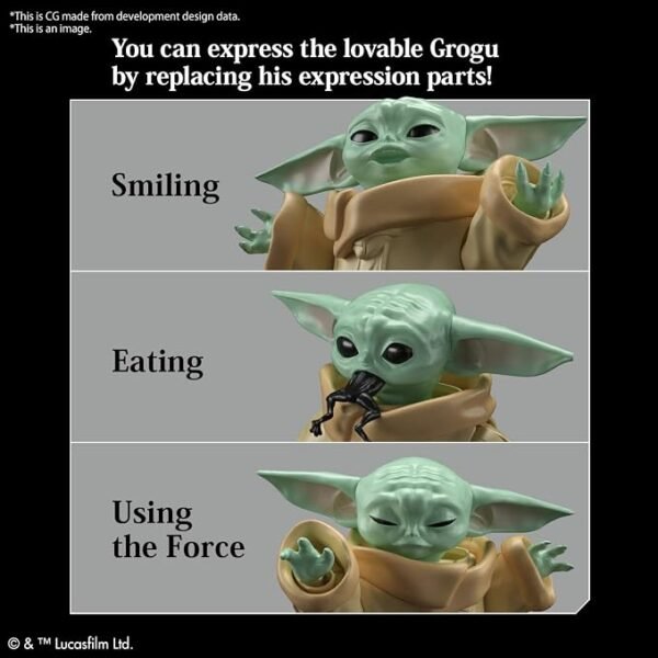 BANDAI Hobby - The Mandalorian - Grogu, Spirits Star Wars Character 5 BANDAI Hobby - The Mandalorian - Grogu, Spirits Star Wars Character
