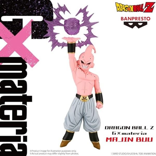 Banpresto - Dragon Ball Z - El Majin Buu, Figura de Bandai Spirits Gxmateria 3 Banpresto - Dragon Ball Z - El Majin Buu, Figura de Bandai Spirits Gxmateria