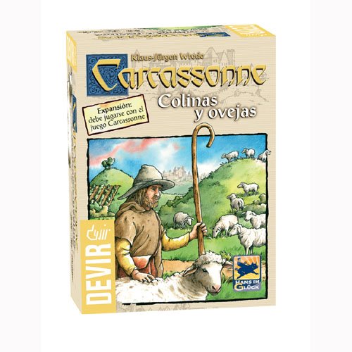 Carcassonne-Colinas y ovejas (expansión) Carcassonne Colinas y ovejas (expansión)-Spanish