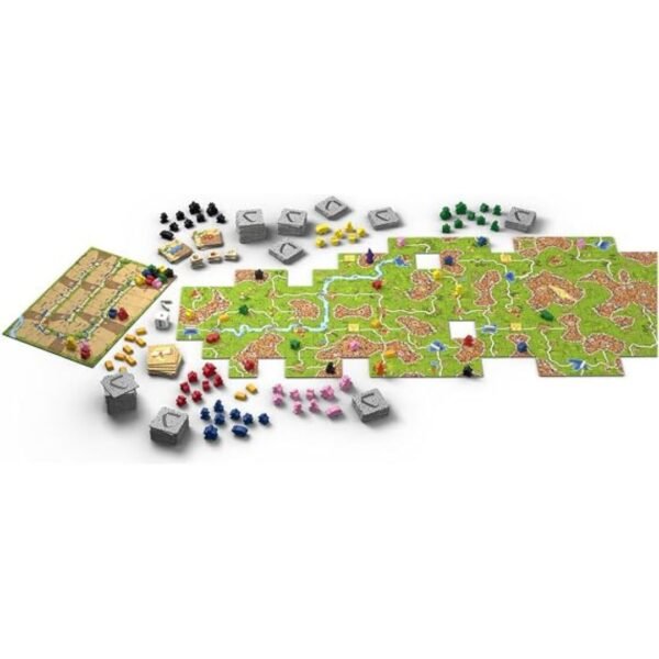 Carcassonne - Juego de mesa Big Box 108 Carcassonne - Juego de mesa Big Box-Spanish