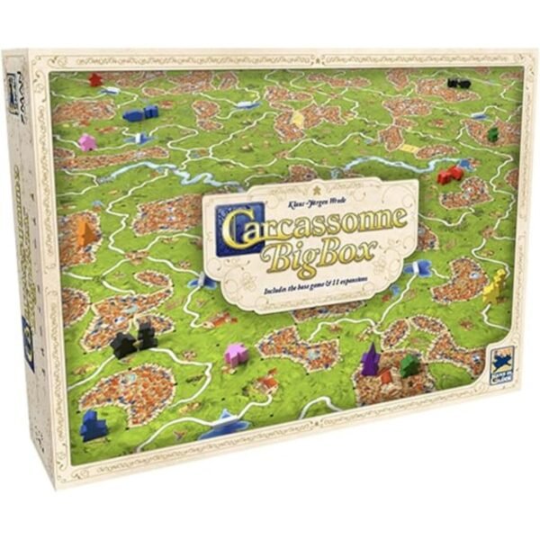 Carcassonne - Juego de mesa Big Box Carcassonne - Juego de mesa Big Box-Spanish