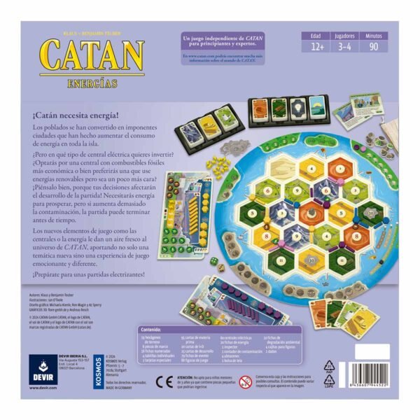 Catan Energías 3 Catan Energías-Spanish