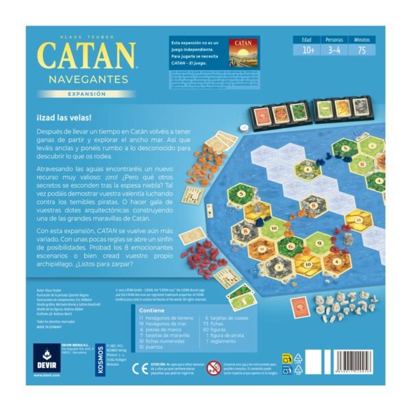 Catan: expansión Navegantes-Spanish