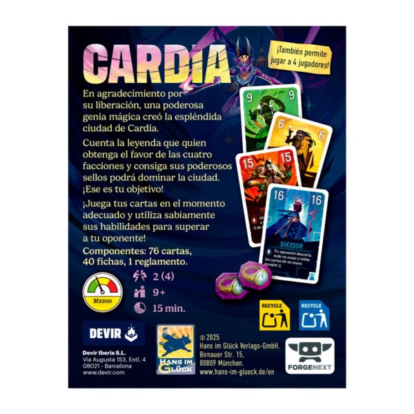 Duelo por Cardia - Spanish 2 Duelo por Cardia - Spanish