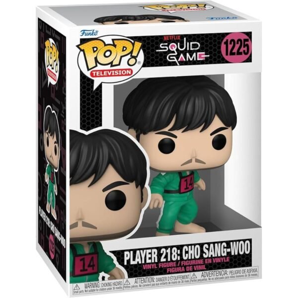Funko POP! TV: Juego del Calamar - Jugador 218: Cho Sang-Woo