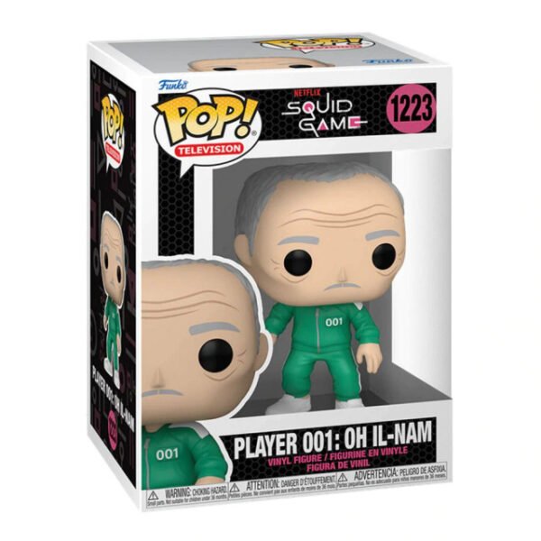 Funko POP TV: Juego del calamar - Jugador 001: Oh il-NAM