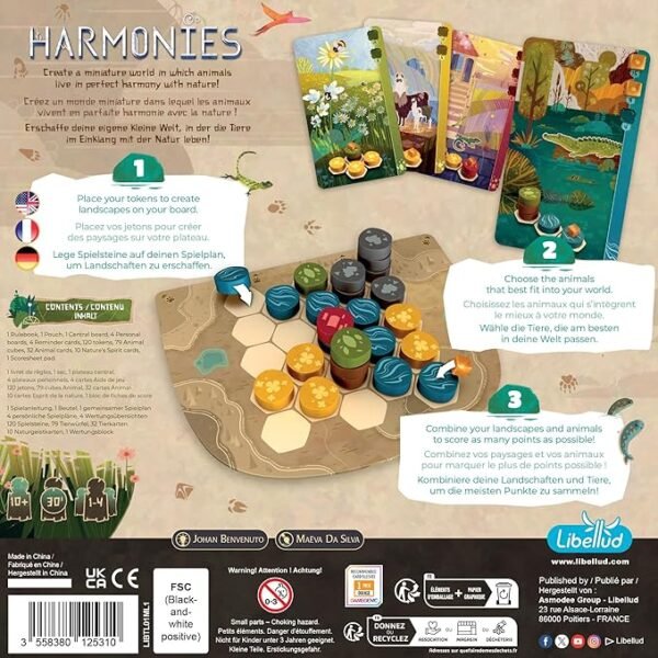 Harmonies Juego de mesa-English