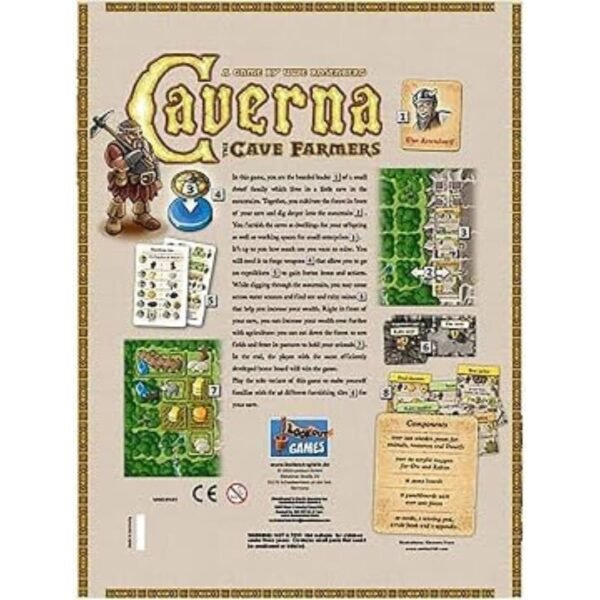 Juego de mesa Caverna-Spanish