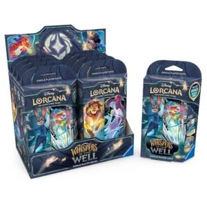 LORCANA SET 10 WHISPERS IN THE WELL STARTER DECK DISPLAY LORCANA: SET 10 WHISPERS IN THE WELL: STARTER DECK DISPLAY