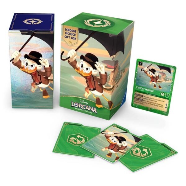 LORCANA SET 11 WINTERSPELL SCROOGE MCDUCK GIFT BOX LORCANA: SET 11 WINTERSPELL: SCROOGE MCDUCK GIFT BOX