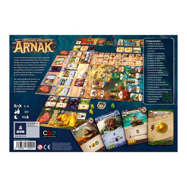 Las Ruinas Perdidas de Arnak - Spanish