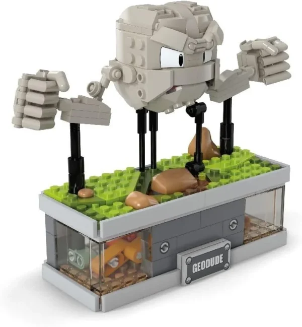 Mega Pokémon tipo lego Geodude 355 Piezas, con Movimiento