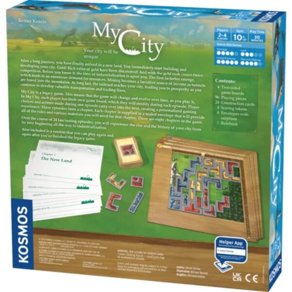 My City 3 My City-juego de mesa-Spanish