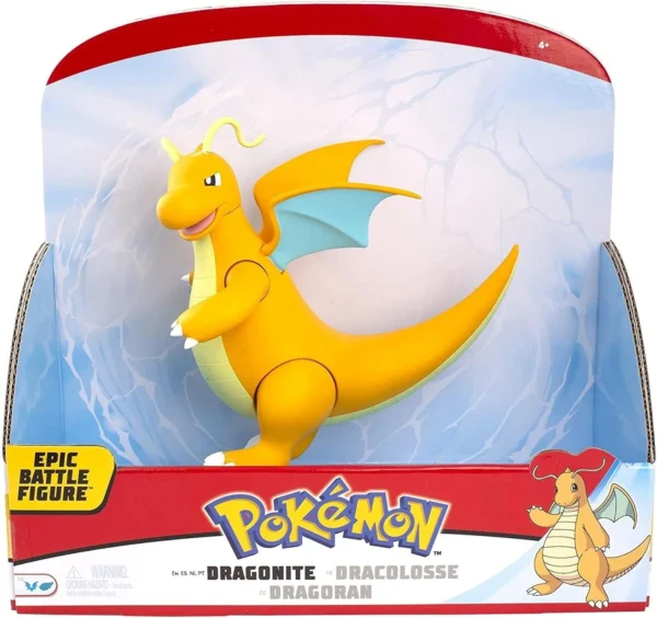 Pokémon Epic Battle Figure de 12″ (30 cm) – Dragonite 3 Pokémon Epic Battle Figure de 12″ (30 cm) – Dragonite