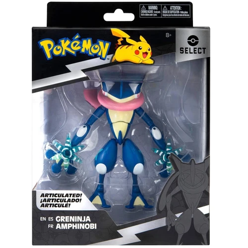 Pokemon Figura Greninja Jazwares Select Trainer