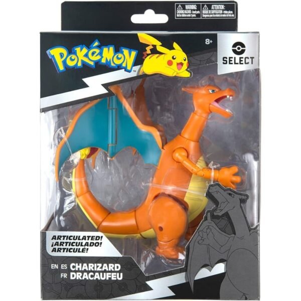 Pokemon Select Charizard, figura súper articulada 1 Pokemon Select Charizard, figura súper articulada