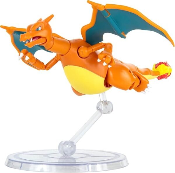 Pokemon Select Charizard, figura súper articulada 4 Pokemon Select Charizard, figura súper articulada