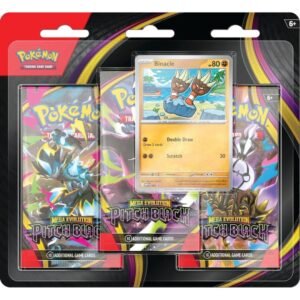 Pokémon TCG Mega Evolution-Pitch Black Blister 3 booster y promo (Español) Pokémon TCG Mega Evolution-Pitch Black Blister 3 booster y promo (Español)