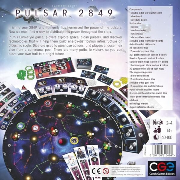 Pulsar 2849-juego de mesa-Spanish