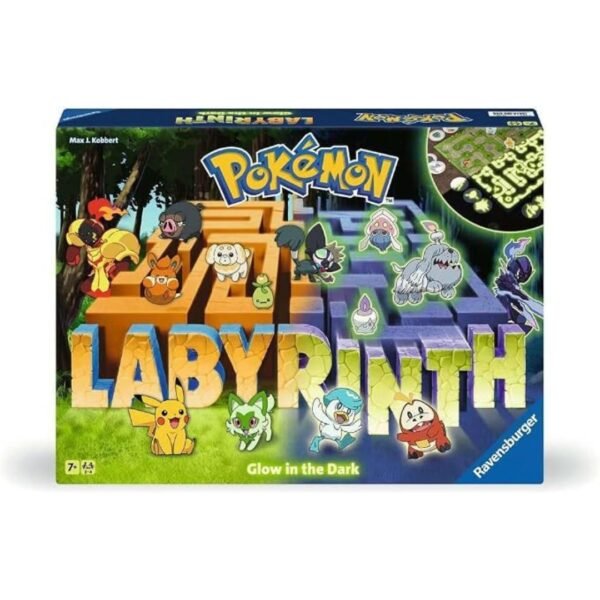 Ravensburger 22705 - Laberinto Pokémon que brilla en la oscuridad Ravensburger 22705 - Laberinto Pokémon que brilla en la oscuridad