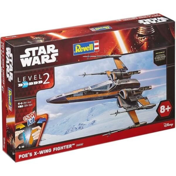 Revell Episodio VII Kit de modelo X-Wing Fighter de Poe
