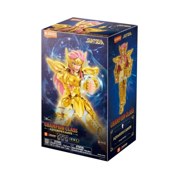 Saint Seiya Champion Class 08 Aquarius Camus  Blokees