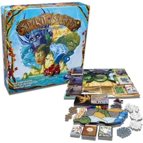 Spirit Island-juego de mesa 3 Spirit Island-English