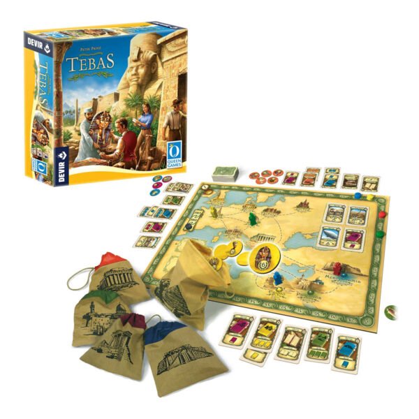 Tebas 3 Tebas-juego de mesa-Spanish