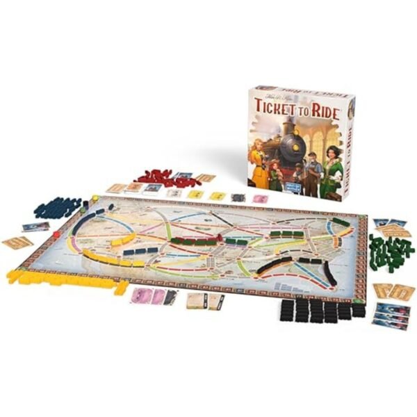 Ticket to Ride Juego de mesa 2 Ticket to Ride Juego de mesa-English